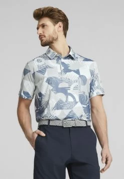 Puma Mattr Geo Golf Für- Poloshirt - Evening Sky Navy