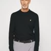 Lyle & Scott Golf Crew Neck- Trui - Jet Black