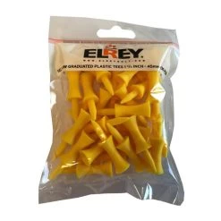 Elrey Plastic Step Tees Yellow 1 3/4"