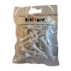 Elrey Plastic Step Tees White 2"