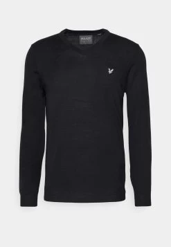Lyle & Scott Golf V Neck - Trui - Jet Black -Charmant Golfen Winkel 0c58216f2aa845f7b4185f1f1fe674e6