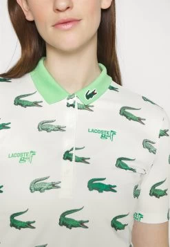 Lacoste Sport Golf Print - Poloshirt - Flour/Liamone -Charmant Golfen Winkel 10f09480a4974f189ea256904e8a37ac