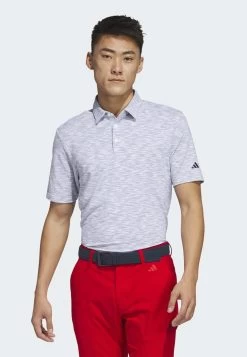 ADIDAS PERFORMANCE Space Dye Golf - Poloshirt - White