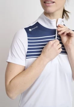 Zip Golf - Poloshirt - Weiß -Charmant Golfen Winkel 134401eaac4248a1847123f739ed144a