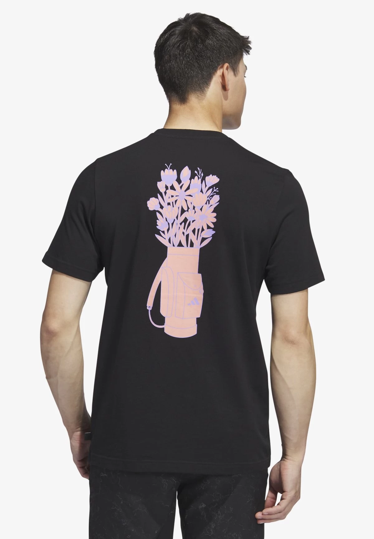 Adidas Golf Golf Gfx - T-Shirt Print - Black 3 Adidas Golf Golf Gfx - T-Shirt Print - Black - Afbeelding 3