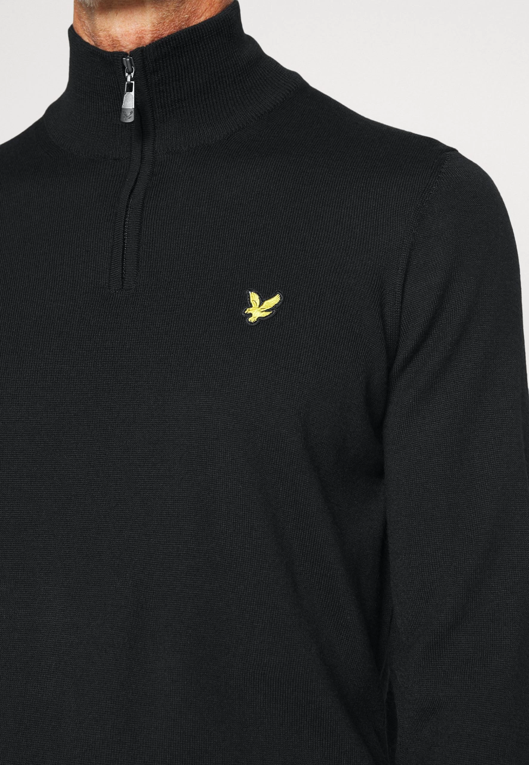 Lyle & Scott Golf Core Zip Mix - Trui - Jet Black 6 Lyle & Scott Golf Core Zip Mix - Trui - Jet Black - Afbeelding 6