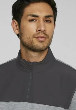 Puma Cloudspun Block Quarter-Zip Golf - Sweater - Black -Charmant Golfen Winkel 25ea0a7b115f43be8e219a7f67646cec