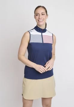 Zip Golf- Top - Navy
