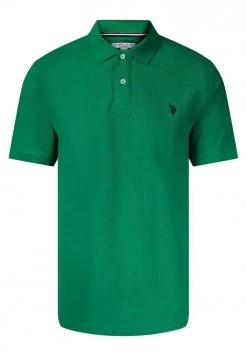U.S. Polo Assn. Alfred - Poloshirt - Golf Green -Charmant Golfen Winkel 2c114d9fcc6d45b0ac21e3104fa4d930