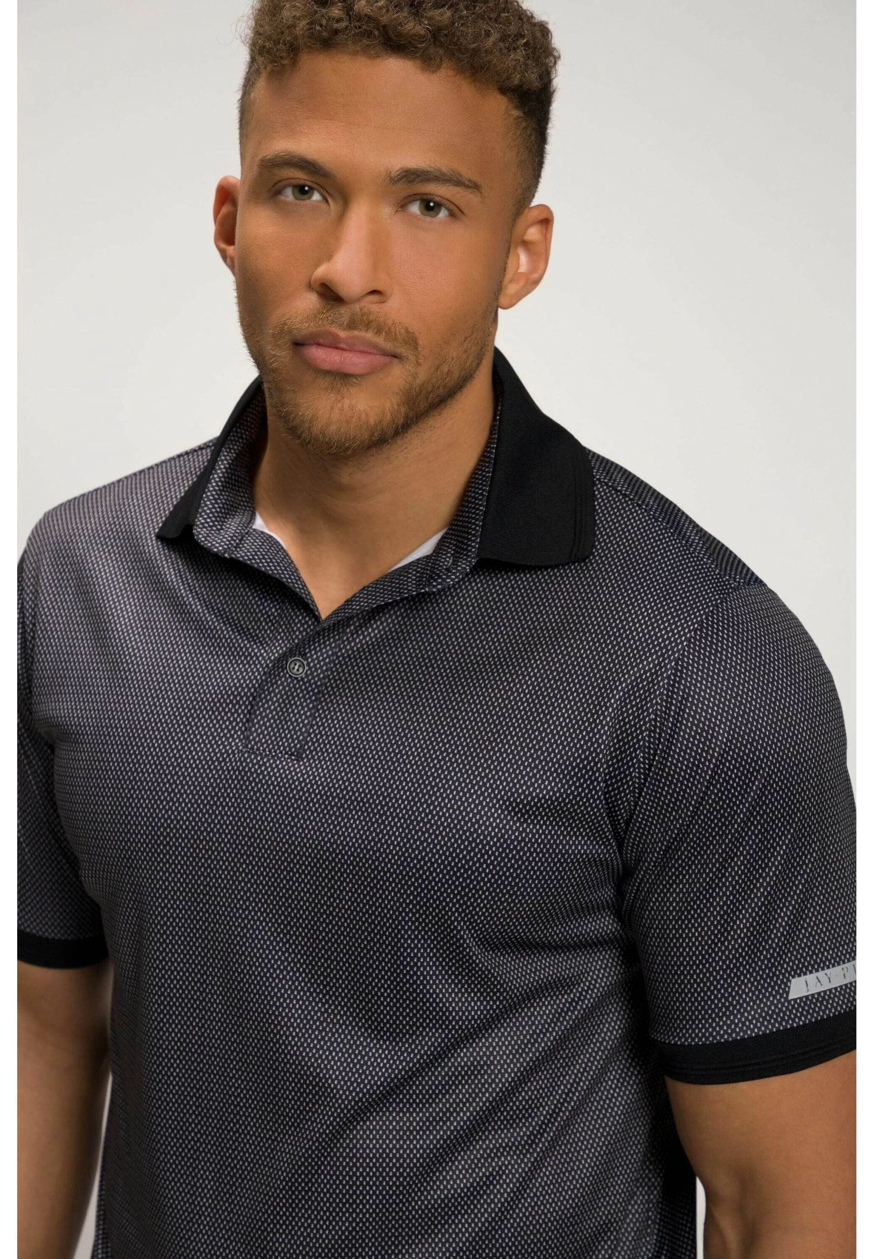 JP1880 Jay-Pi Golf Flexnamic - Poloshirt - Schwarz 2 JP1880 Jay-Pi Golf Flexnamic - Poloshirt - Schwarz - Afbeelding 2