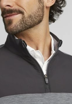 Puma Cloudspun Block Quarter-Zip Golf - Sweater - Black -Charmant Golfen Winkel 2e0fb4804c23431f9fbe99d36e36bc5e