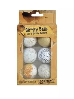 Second Chance Sh*tty Golf Balls 6pack