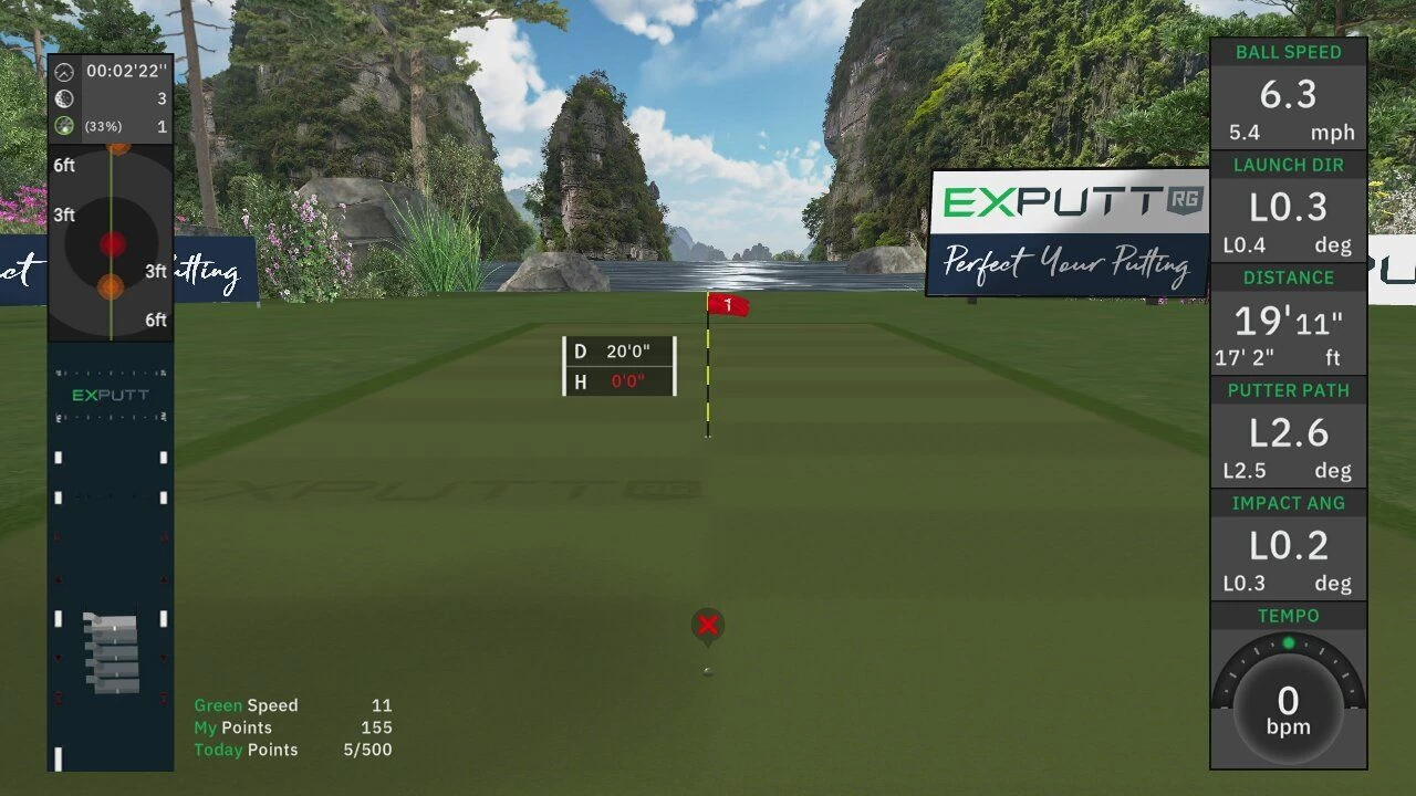 Exputt RG Putting Simulator 7 Exputt RG Putting Simulator - Afbeelding 7