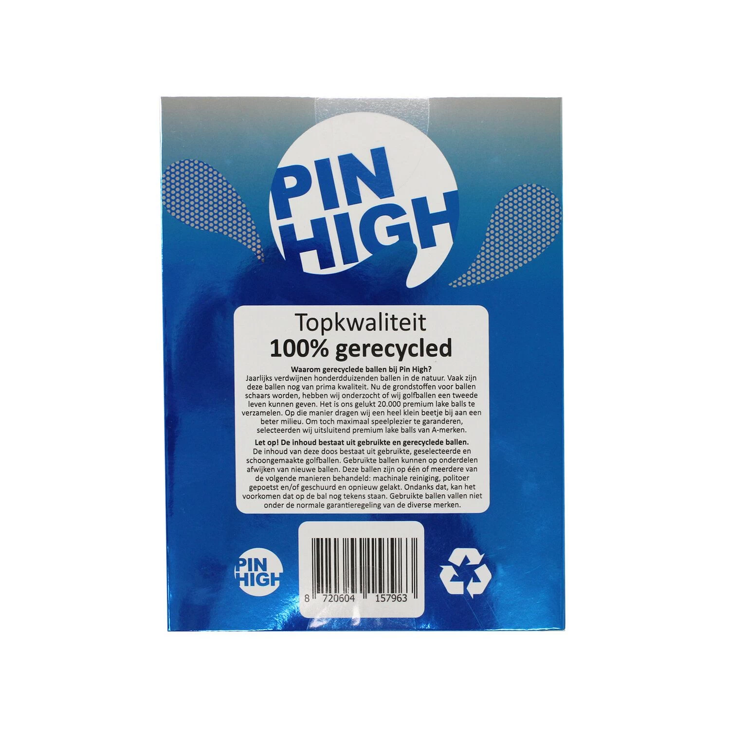 Second Chance Pin High Lakeballs 12 Pck. 2 Second Chance Pin High Lakeballs 12 Pck. - Afbeelding 2