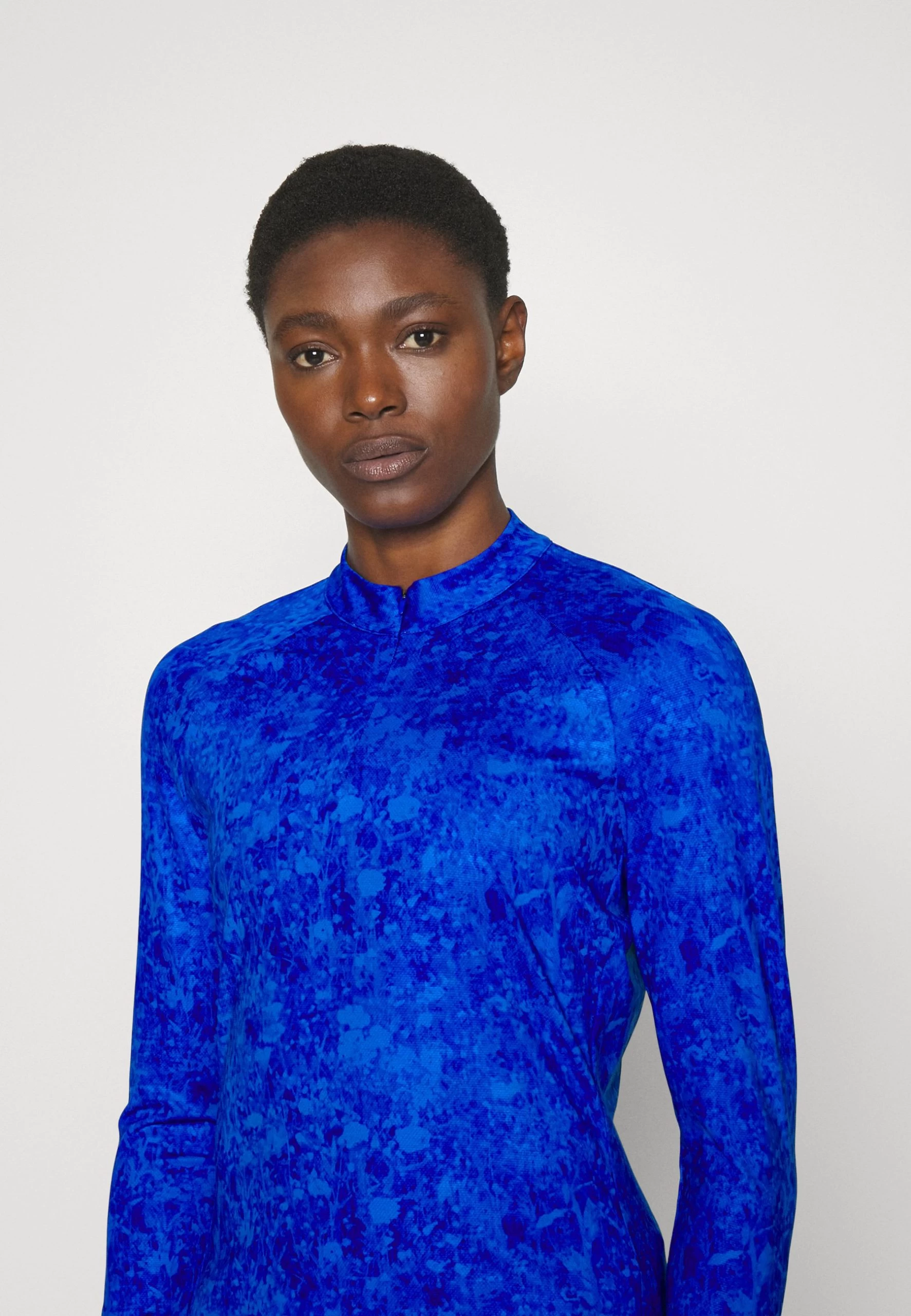 Adidas Golf Womens Long Sleeve Printed Golf - Longsleeve - Lucid Blue 5 Adidas Golf Womens Long Sleeve Printed Golf - Longsleeve - Lucid Blue - Afbeelding 5