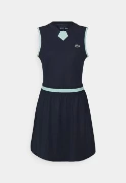 Lacoste Sport Golf Dress - Jurken - Bleu Marine Vert Clair -Charmant Golfen Winkel 3ae6d587d4f7409aab5090f53efc28a5