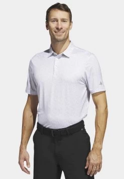 ADIDAS PERFORMANCE Ultimate365 Allover Golf - Poloshirt - White