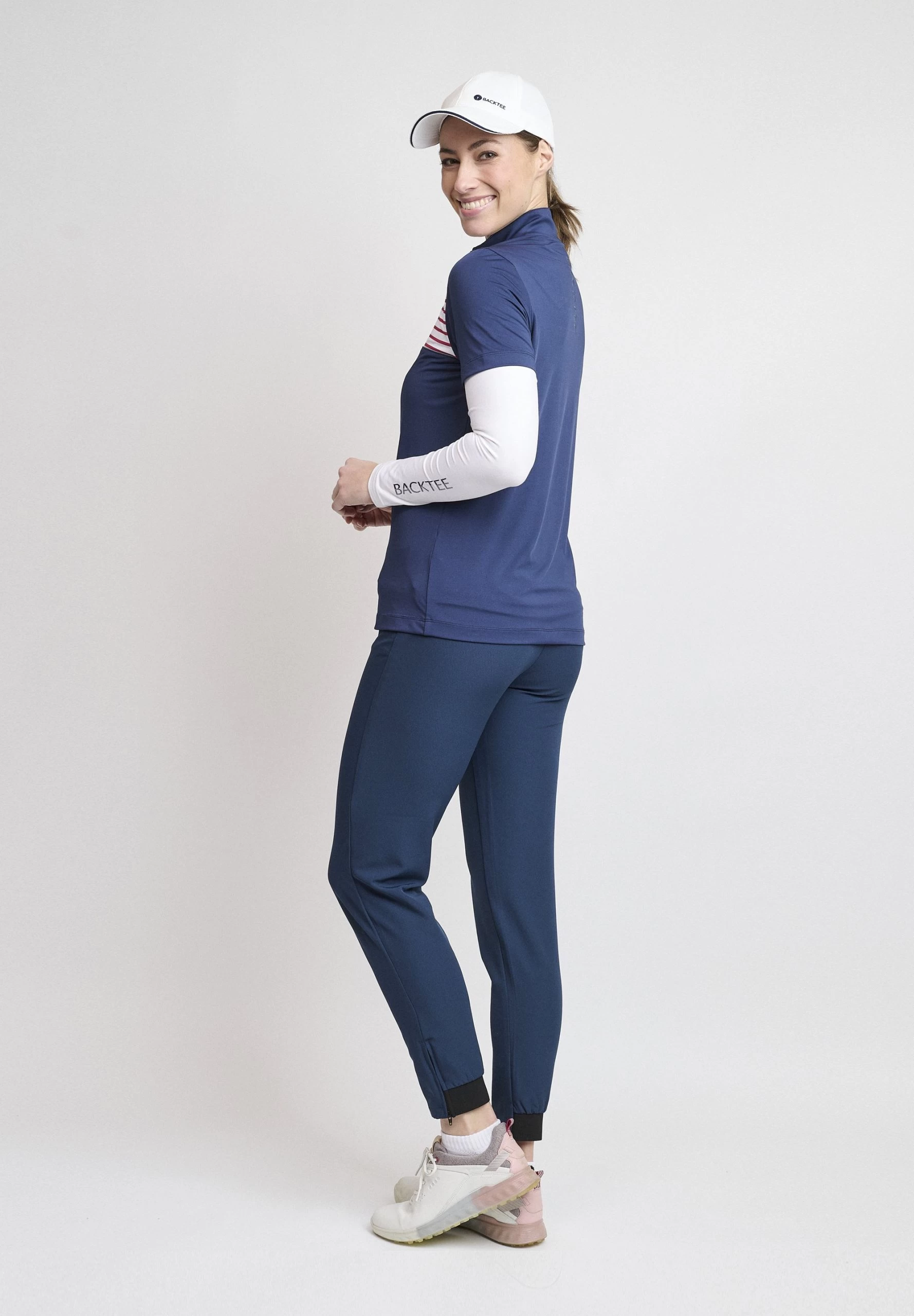 Zip Golf - Poloshirt - Navy 3 Zip Golf - Poloshirt - Navy - Afbeelding 3