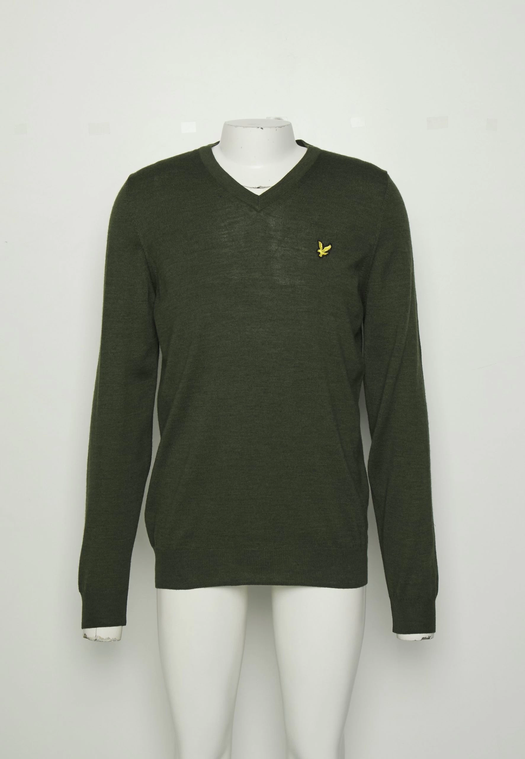 Lyle & Scott Golf V Neck - Trui - Cactus Green 5 Lyle & Scott Golf V Neck - Trui - Cactus Green - Afbeelding 5