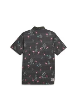 Puma Palm Tree Crew Bedrucktes Golf - Poloshirt - Black Charming Pink 11 Puma Palm Tree Crew Bedrucktes Golf - Poloshirt - Black Charming Pink -Charmant Golfen Winkel 5b338e2e1e364f4b93327378e4f70750