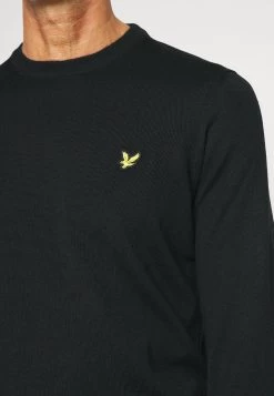Lyle & Scott Golf Crew Neck- Trui - Jet Black -Charmant Golfen Winkel 5ff53a95f3c64da6b1737f7bad195429