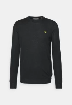 Lyle & Scott Golf Crew Neck- Trui - Jet Black -Charmant Golfen Winkel 65e5f7958f5041ad849ca9fe70f41074