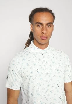 Callaway All Over Golf & Tucan Print - Poloshirt - White -Charmant Golfen Winkel 7119c6b9ed0b4ce9b4c5351de2ce29a4