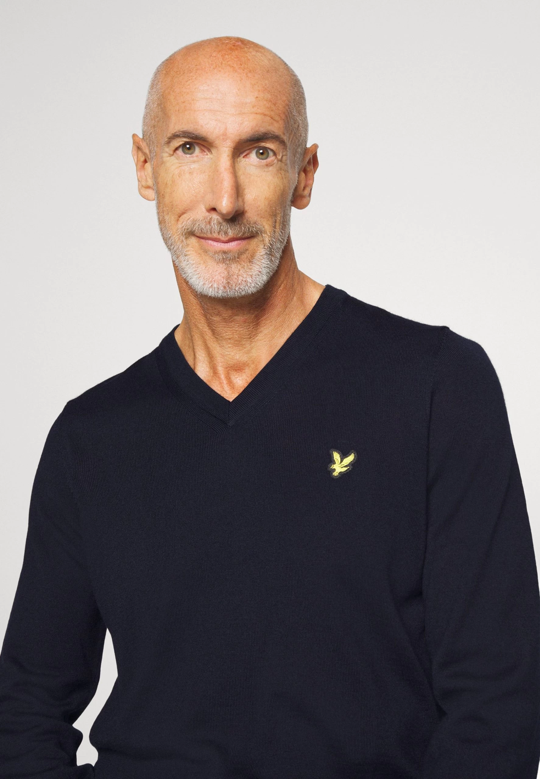 Lyle & Scott Golf V Neck - Trui - Dark Navy 4 Lyle & Scott Golf V Neck - Trui - Dark Navy - Afbeelding 4