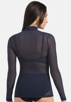 Golf Glamour - Longsleeve - Blue -Charmant Golfen Winkel 74f0d79f2be549388d36848c24704080