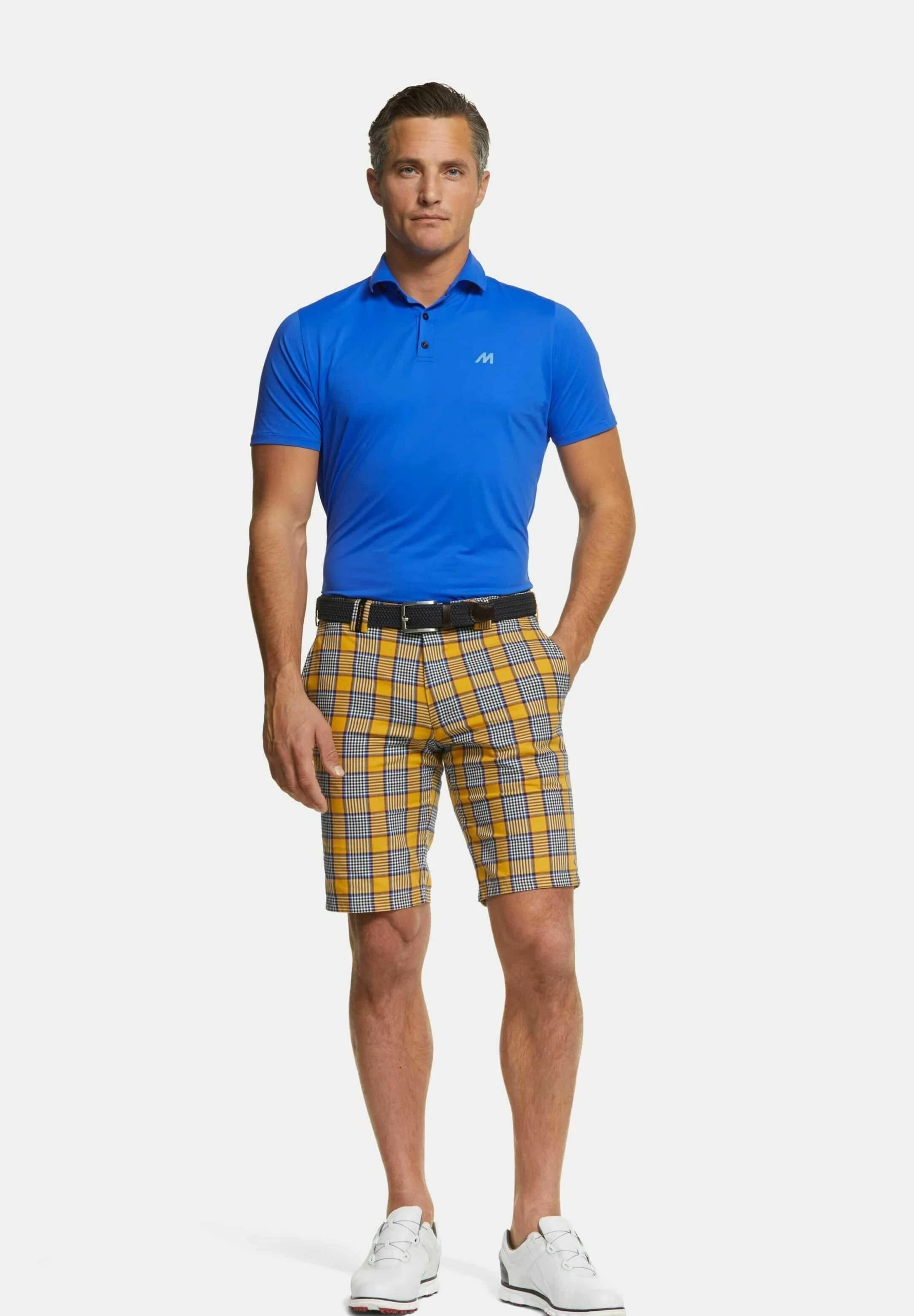 Meyer Golf Bermuda B St Andrews - Shorts - Gelb 2 Meyer Golf Bermuda B St Andrews - Shorts - Gelb - Afbeelding 2