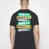 Tee Golf Verbiage - T-Shirt Print - Black