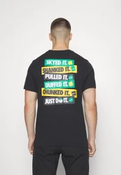 Tee Golf Verbiage - T-Shirt Print - Black