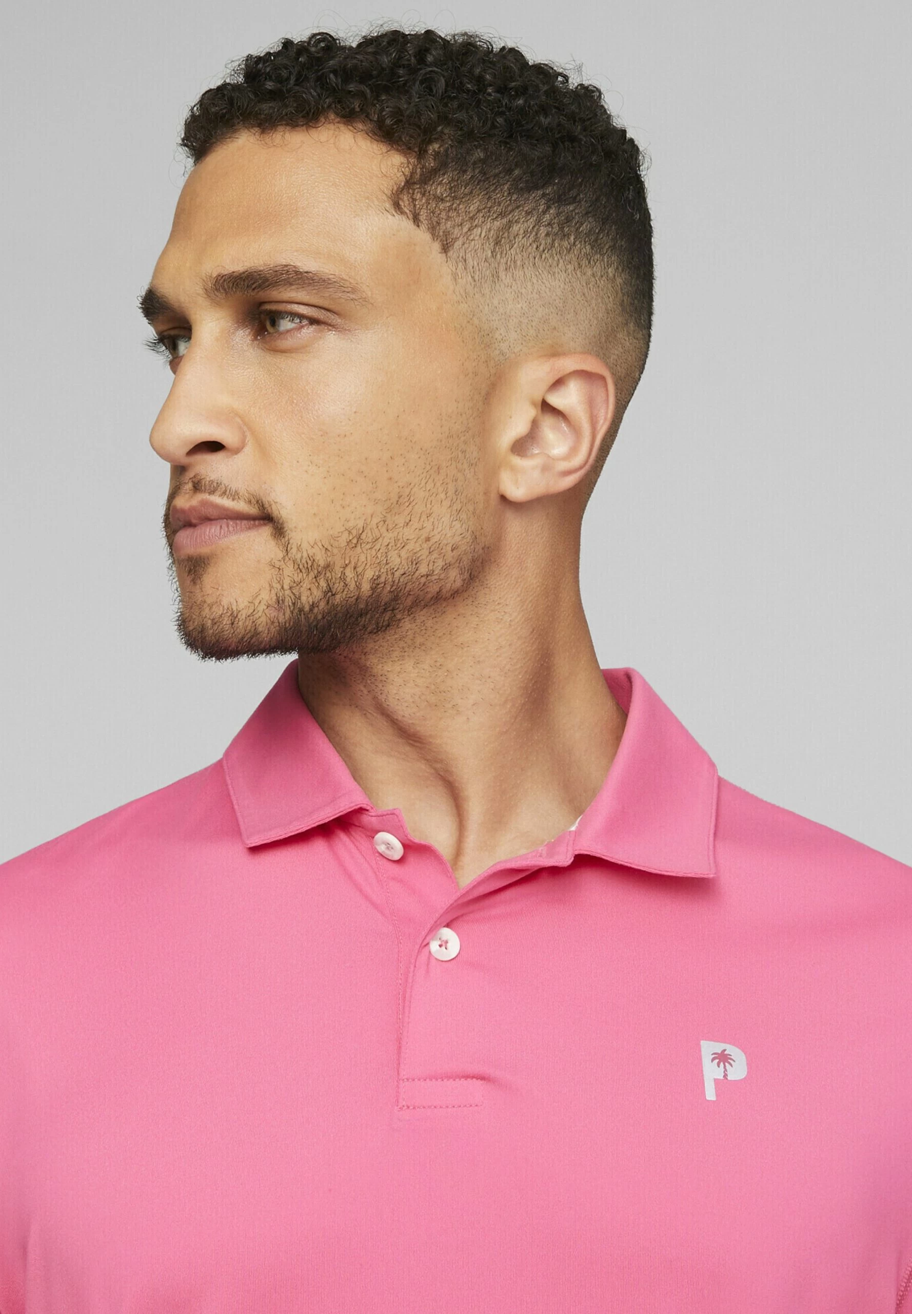 Puma X Palm Tree Golf - Poloshirt - Charming Pink 2 Puma X Palm Tree Golf - Poloshirt - Charming Pink - Afbeelding 2