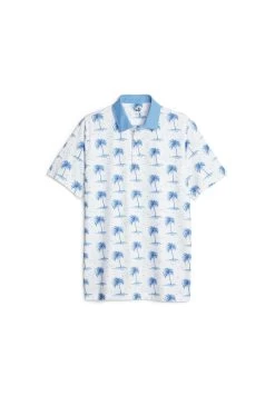 Puma Mattr Mirage Golf - Poloshirt - White Glow Regal Blue -Charmant Golfen Winkel 7bb7eff91dcb45a6b9946d108d3da4f8