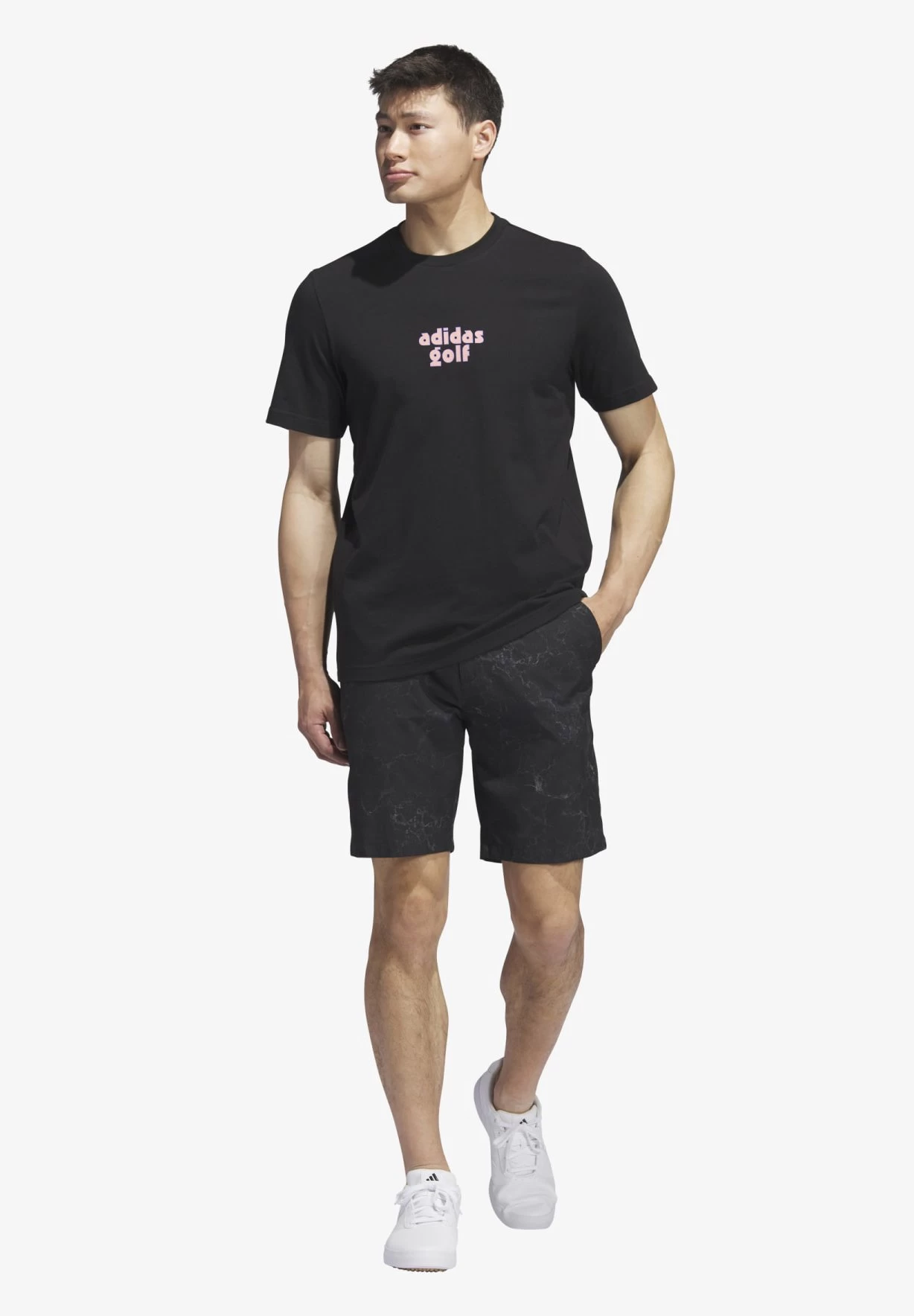 Adidas Golf Golf Gfx - T-Shirt Print - Black 2 Adidas Golf Golf Gfx - T-Shirt Print - Black - Afbeelding 2