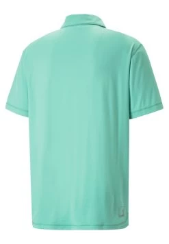 Puma X Palm Tree Golf - Poloshirt - Aqua Green -Charmant Golfen Winkel 801bc11408f64288ba6ca0adba7e648b