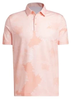 ADIDAS PERFORMANCE Flower Golf - Poloshirt - Coral Fusion White -Charmant Golfen Winkel 80ef3304d6b94c17b8ce6e54aef25a82