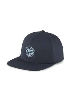 Puma Enjoy Golf 6-Panel - Pet - Navy Blazer/White Glow/Tropical Aqua