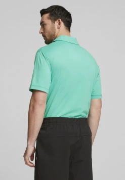 Puma X Palm Tree Golf - Poloshirt - Aqua Green -Charmant Golfen Winkel 8c058ca73ace467da185a682debd27fa