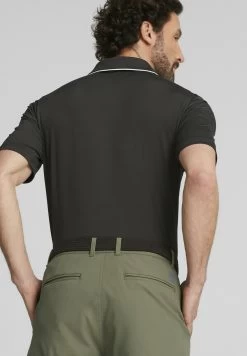 Puma Mattr Bridges Golf - Poloshirt - Black -Charmant Golfen Winkel 90e1129bb1c44788bb6d033d8adc059d