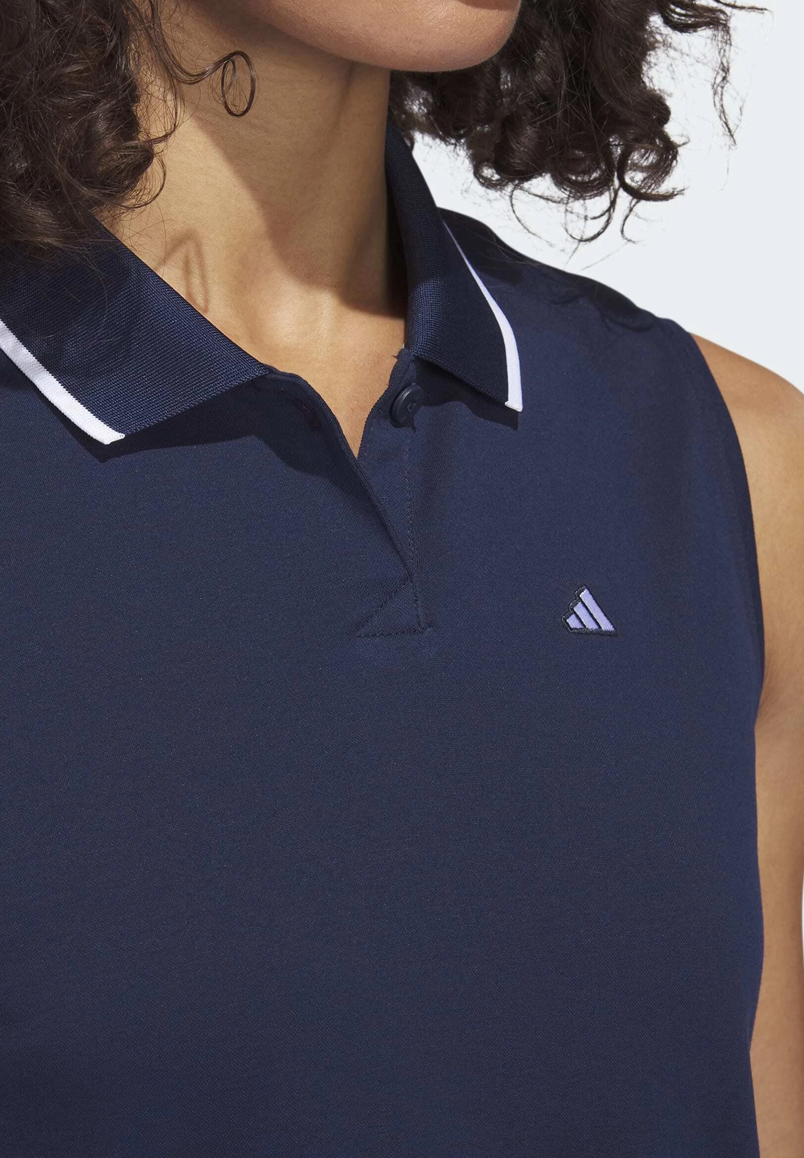 ADIDAS PERFORMANCE Go To Sleeveless Golf - Poloshirt - Collegiate Navy 3 ADIDAS PERFORMANCE Go To Sleeveless Golf - Poloshirt - Collegiate Navy - Afbeelding 3
