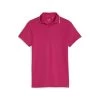 Puma Cloudspun Tipped Golf - Poloshirt - Black Strawberry Burst