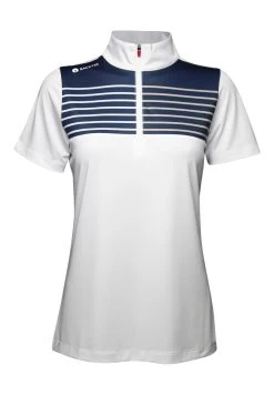 Zip Golf - Poloshirt - Weiß -Charmant Golfen Winkel a5c0e99a30e14d569c2f8e23af53bc6a