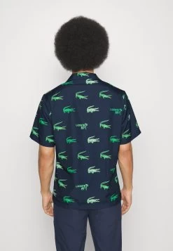 Lacoste Sport Golf Print - Overhemd - Navy Blue -Charmant Golfen Winkel ad99f38a07d1469198997b34cb517653
