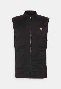 Lyle & Scott Golf Gilet - Bodywarmer - Jet Black -Charmant Golfen Winkel ae116850b8024f739deebf35fd160481