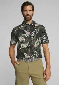 Puma Cloudspun Aloha Golf - Poloshirt - Black Eucalyptus
