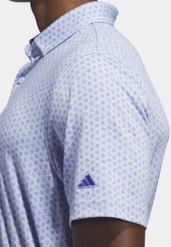 ADIDAS PERFORMANCE Go-To Print Golf - Poloshirt - Blue Dawn 9 ADIDAS PERFORMANCE Go-To Print Golf - Poloshirt - Blue Dawn -Charmant Golfen Winkel b1e50c3ecad04a7f9abb2c0d2179e121