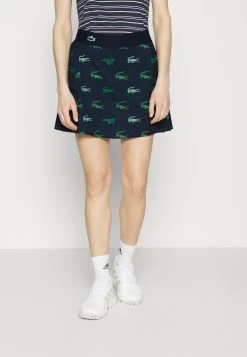 Lacoste Sport Golf Print Skirt - Rokken - Bleu Marine/Vert