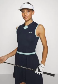Lacoste Sport Golf Dress - Jurken - Bleu Marine Vert Clair -Charmant Golfen Winkel b9247047718f4c2aadcf128090af0d77