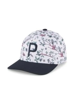 Puma Lagoon P Golf - Pet - Bright White Navy Blazer